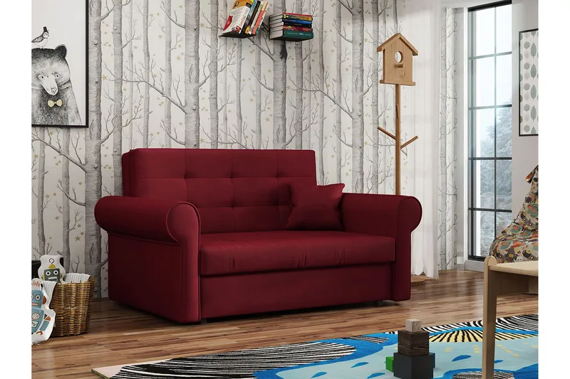 Bensbyn Bäddsoffa - Röd - Möbler - Soffa - Bäddsoffa