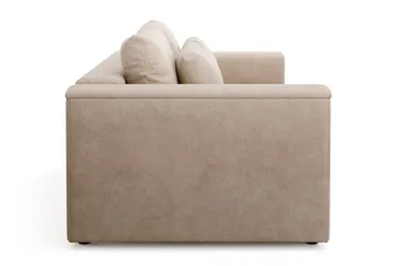 Bergen Extra Djup 3-sits Bäddsoffa med förvaring - Beige - Möbler - Soffa - Bäddsoffa