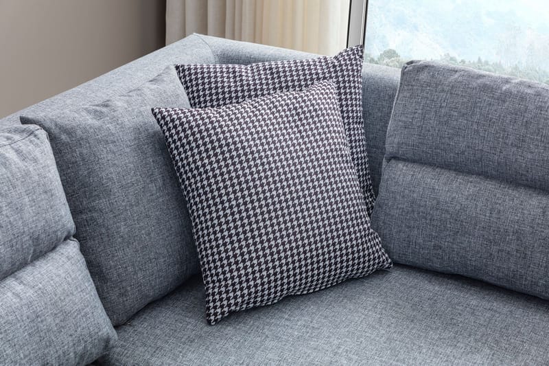 Bervik Hörnsoffa 230x90x150 cm - Grå - Möbler - Soffa - Bäddsoffa