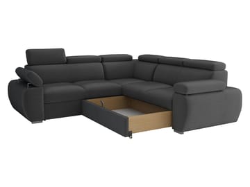 Binche 5-sits Bäddsoffa hörn med förvaring - Beige - Möbler - Soffa - Bäddsoffa