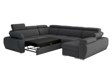 Binche 6-sits Bäddsoffa hörn med divan höger och förvaring - Flow 10 - Möbler - Soffa - Bäddsoffa