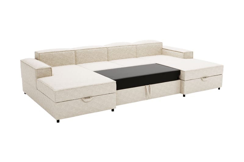Bizantine Bäddsoffa Dubbeldivan 4-sits - Grå - Möbler - Soffa - Bäddsoffa