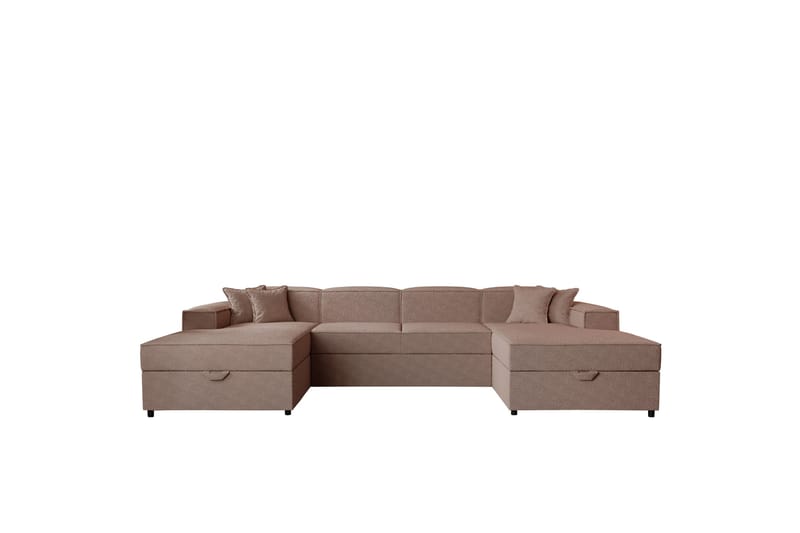 Bizantine Bäddsoffa Dubbeldivan 4-sits - Rosa - Möbler - Soffa - Bäddsoffa