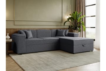 Bizantine Bäddsoffa m. Divan 3-sits - Grå - Möbler - Soffa - Bäddsoffa