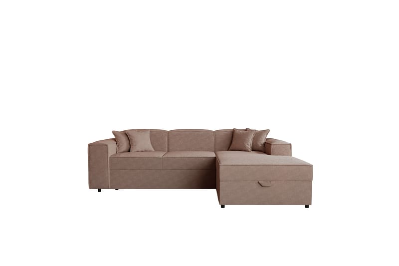 Bizantine Bäddsoffa m. Divan 3-sits - Rosa - Möbler - Soffa - Bäddsoffa