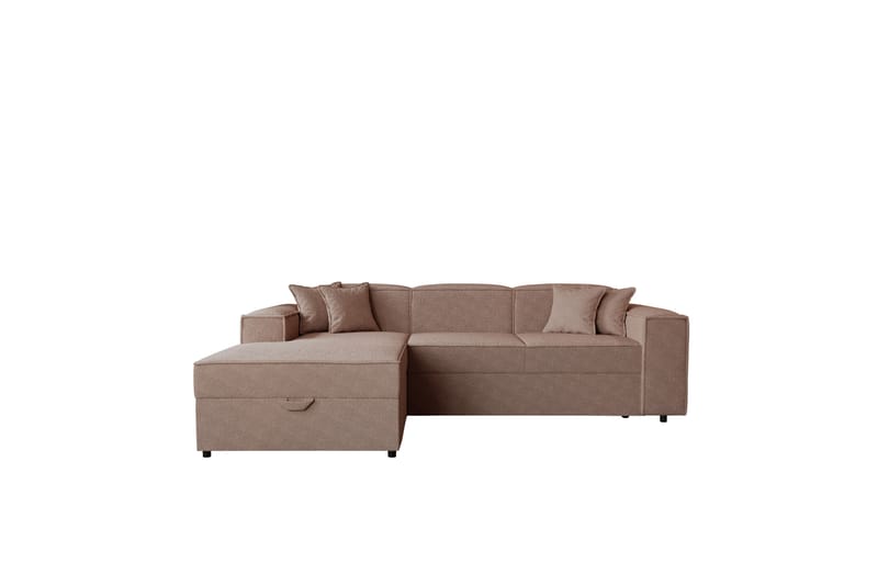 Bizantine Bäddsoffa m. Divan 3-sits - Rosa - Möbler - Soffa - Bäddsoffa