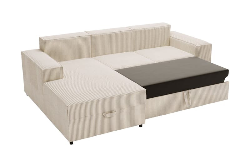 Bizantine Bäddsoffa m. Divan 3-sits - Vit - Möbler - Soffa - Bäddsoffa