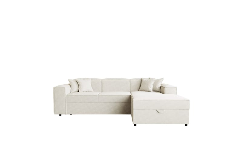 Bizantine Bäddsoffa m. Divan 3-sits - Vit - Möbler - Soffa - Bäddsoffa