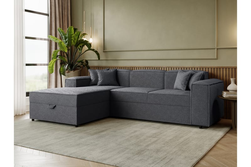 Bizantine Bäddsoffa m. Divan 3-sits - Vit - Möbler - Soffa - Bäddsoffa