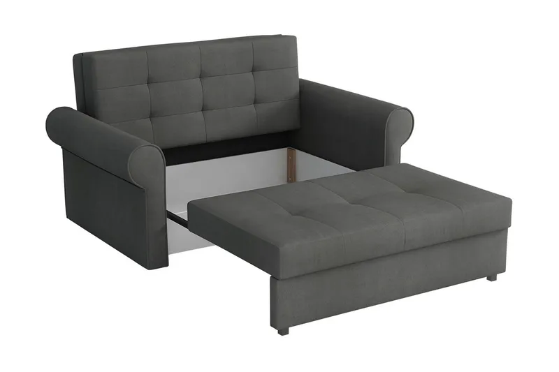 Bliaka 2-sits  Bäddsoffa - Svart - Möbler - Soffa - Bäddsoffa