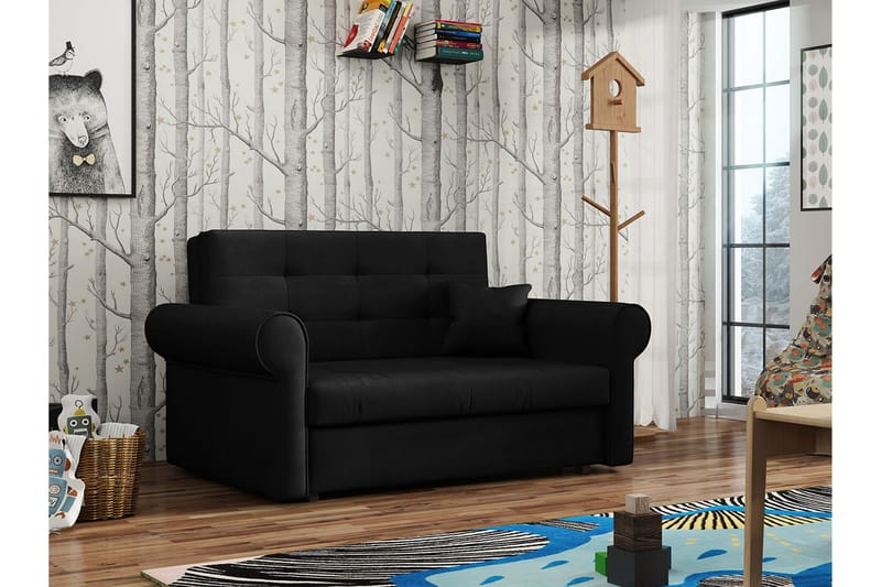 Bliaka 2-sits  Bäddsoffa - Svart - Möbler - Soffa - Bäddsoffa