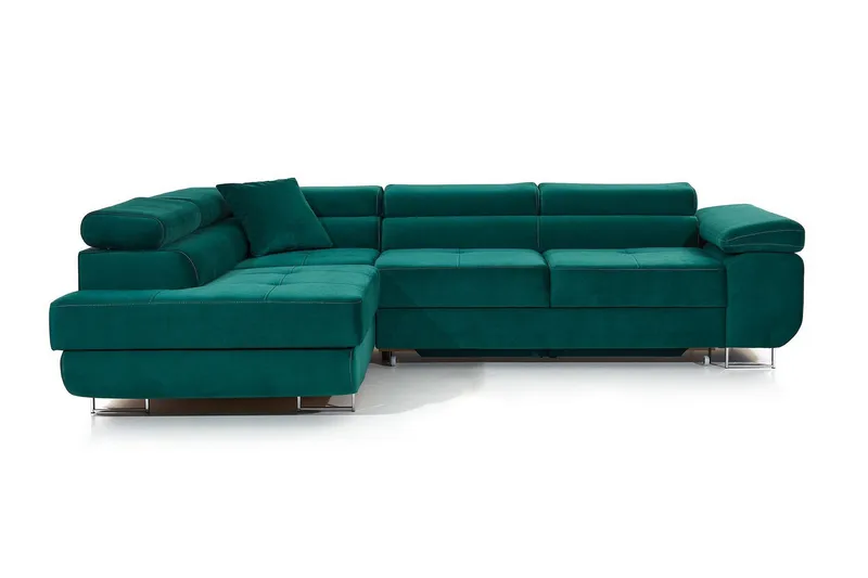 Bobis Bäddsoffa med Schäslong Vänster - Grön - Möbler - Soffa - Bäddsoffa