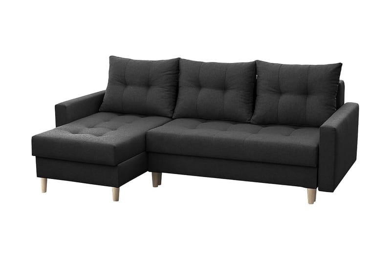 Bodo Divanbäddsoffa 222x140x90 cm - Blå - Bäddsoffa - Bäddsoffa divan