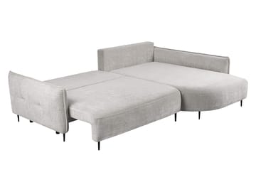 Bornalle 3-sits Bäddsoffa med divan - grå - Möbler - Soffa - Bäddsoffa