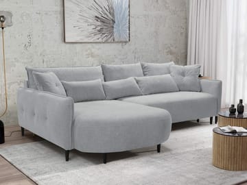 Bornalle 3-sits Bäddsoffa med divan - grå - Möbler - Soffa - Bäddsoffa