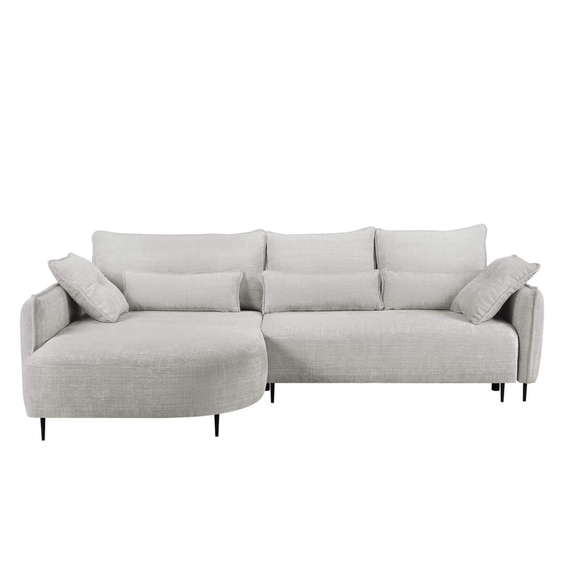 Bornalle 3-sits Bäddsoffa med divan - Marbella 02 (ljusgrå) - Möbler - Soffa - Bäddsoffa
