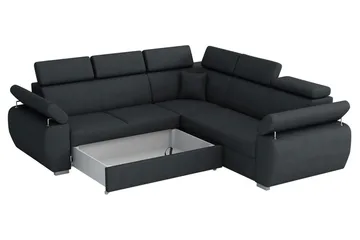 Boston Hörnsoffa - Brun - Möbler - Soffa - Bäddsoffa
