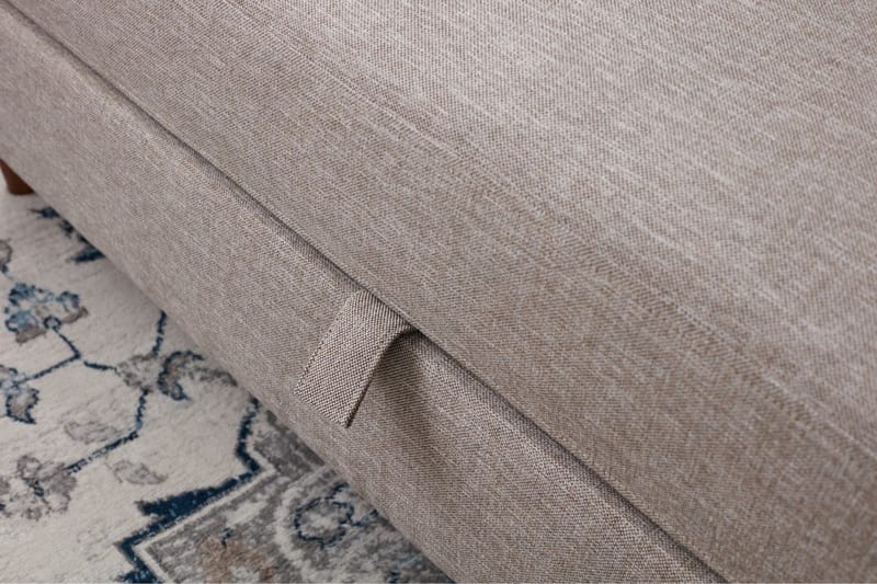 Braneles Bäddsoffa 3-sits - Beige - Möbler - Soffa - Bäddsoffa