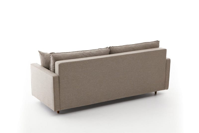 Braneles Bäddsoffa 3-sits - Beige - Möbler - Soffa - Bäddsoffa
