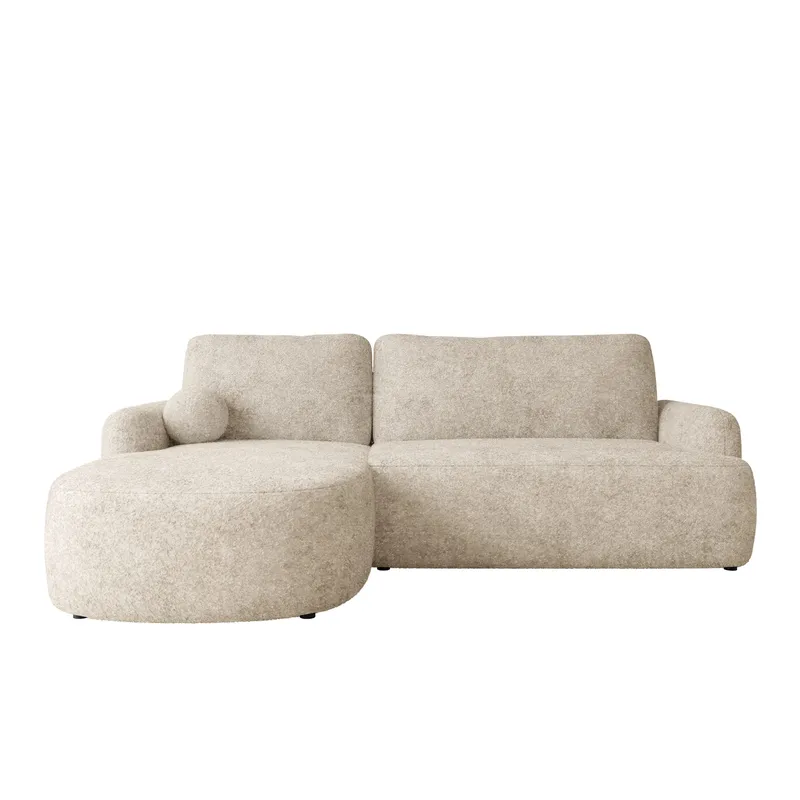 Branrel 3-sits Soffa med divan - beige - Möbler - Soffa - Bäddsoffa