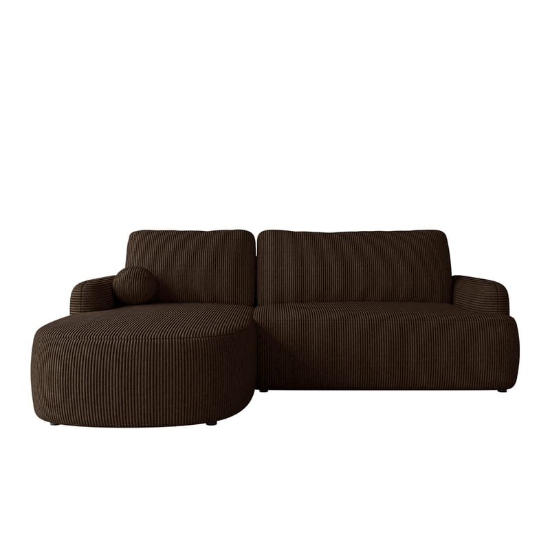 Branrel 3-sits Soffa med divan - brun - Möbler - Soffa - Bäddsoffa