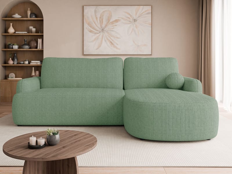Branrel 3-sits Soffa med divan - mint - Möbler - Soffa - Bäddsoffa