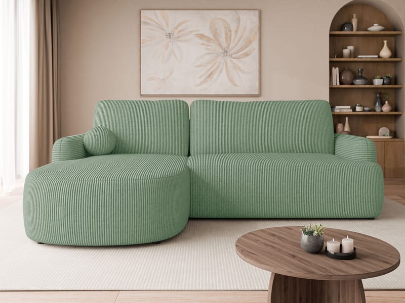 Branrel 3-sits Soffa med divan - mint - Möbler - Soffa - Bäddsoffa