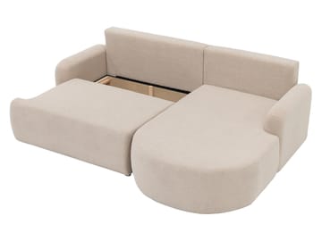 Branrel 3-sits Soffa med divan - vit - Möbler - Soffa - Bäddsoffa