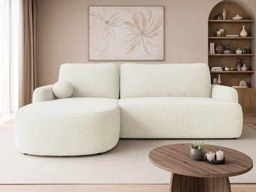 Branrel 3-sits Soffa med divan - vit - Möbler - Soffa - Bäddsoffa