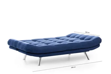Breana Bäddsoffa 3-sits - Marinblå - Möbler - Soffa - Bäddsoffa