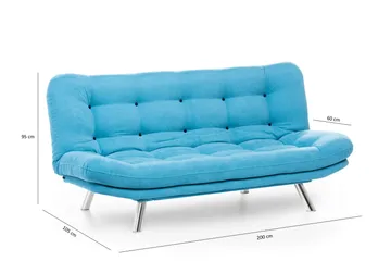 Breana Bäddsoffa 3-sits - Turkos - Möbler - Soffa - Bäddsoffa