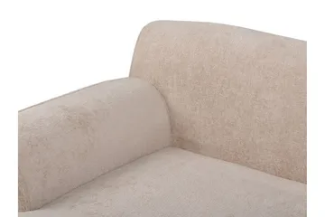 Bree Hörnsoffa 3-sits - Beige/Ljust trä - Möbler - Soffa - Bäddsoffa