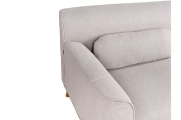Bree Hörnsoffa 3-sits - Grå/Ljust trä - Möbler - Soffa - Bäddsoffa
