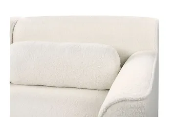 Bree Hörnsoffa 3-sits - Vit/Ljust trä - Möbler - Soffa - Bäddsoffa