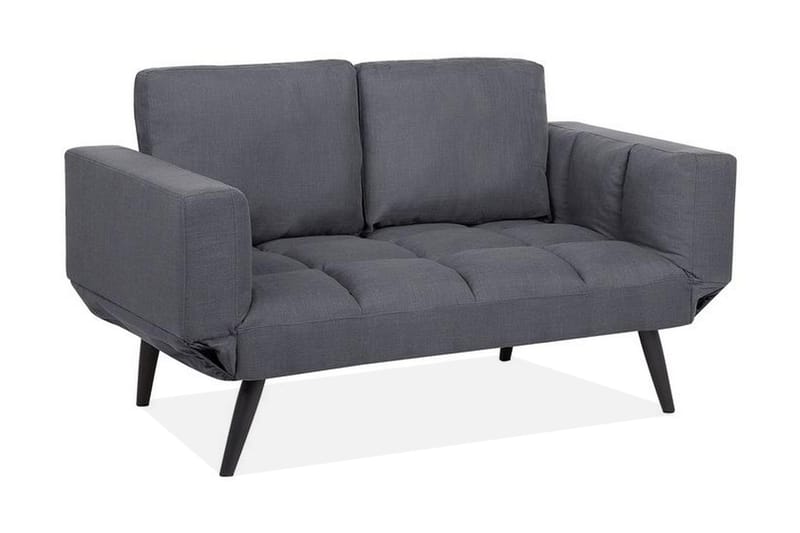 Brekke Bäddsoffa 150 cm - Grå - Bäddsoffa - Skinnsoffor - Bäddsoffa 4 sits - Bäddsoffa 3 sits - Bäddsoffa 2 sits - Sammetssoffa