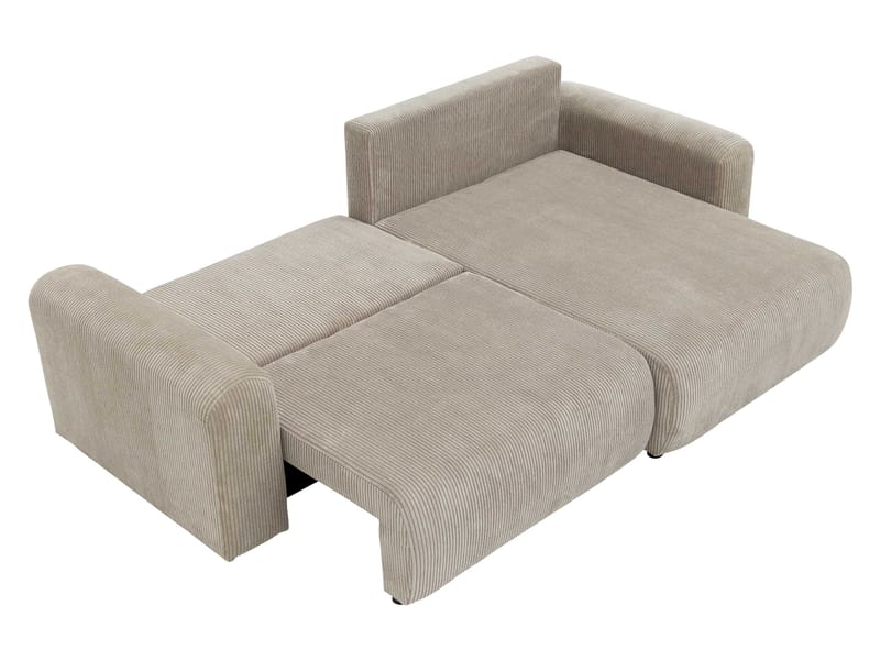Brenor 3-sits Bäddsoffa med divan Vänstervänd - mörkbrun - Möbler - Soffa - Bäddsoffa