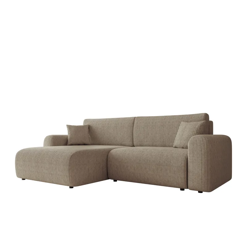 Brenor Bäddsoffa med Divan 3-sits - Brun - Möbler - Soffa - Bäddsoffa