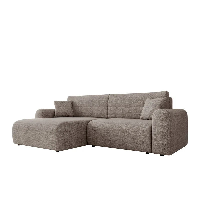 Brenor Bäddsoffa med Divan 3-sits - Grå - Möbler - Soffa - Bäddsoffa