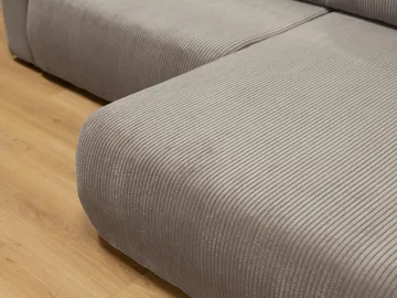 Brenor Bäddsoffa med Divan 3-sits - Ljusgrå - Möbler - Soffa - Bäddsoffa