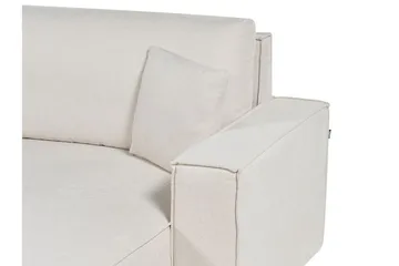 Brian 3-sits Högervänd Hörnbäddsoffa med Divan i Textil - Beige - Möbler - Soffa - Bäddsoffa