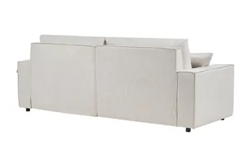 Brian 3-sits Högervänd Hörnbäddsoffa med Divan i Textil - Beige - Möbler - Soffa - Bäddsoffa