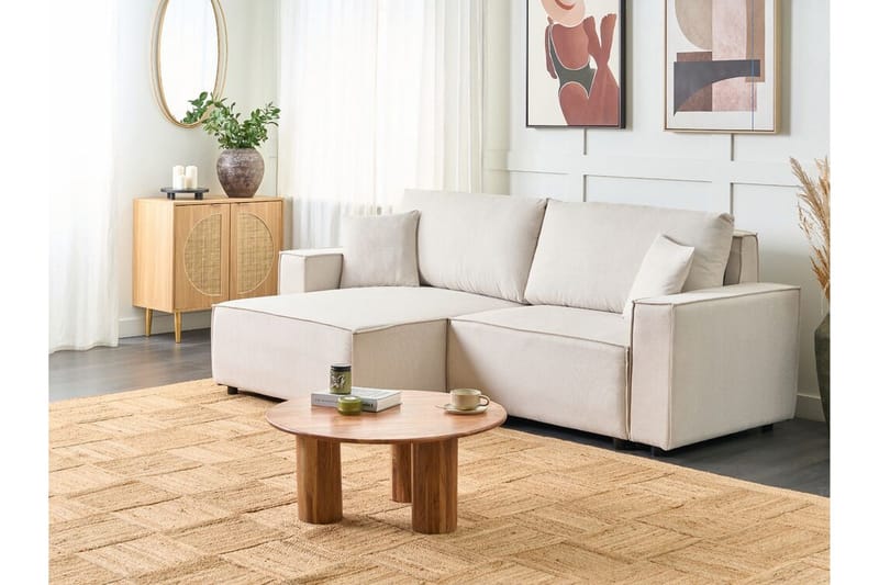 Brian Hörnbäddsoffa 3-sits - Beige - Möbler - Soffa - Bäddsoffa