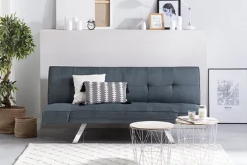 Bristol Bäddsoffa 180 cm - Silver - Möbler - Soffa - Bäddsoffa