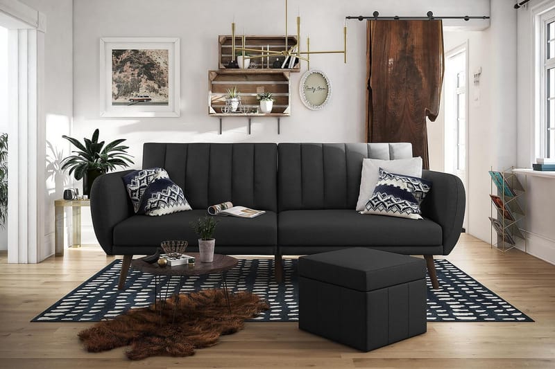 Brittany Bäddsoffa Mörkgrå - Novogratz - Möbler - Soffa - Bäddsoffa
