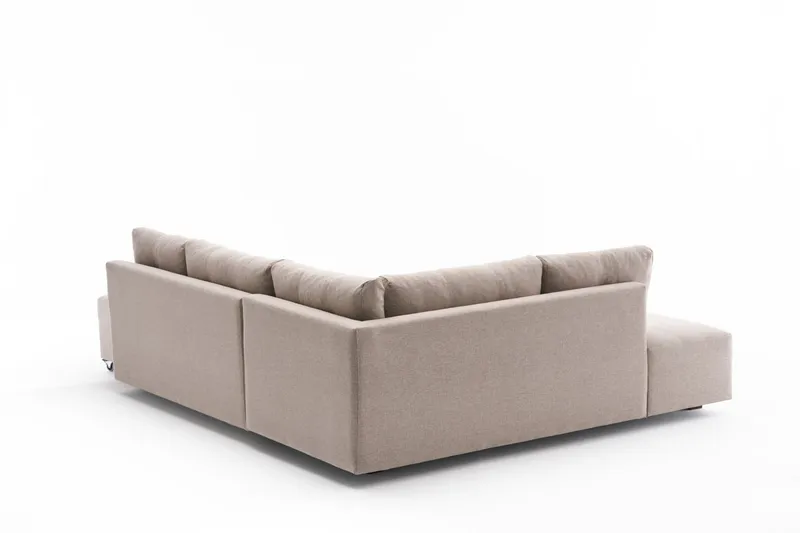 Brunei Bäddsoffa med Schäslong Vänster - Beige - Möbler - Soffa - Bäddsoffa