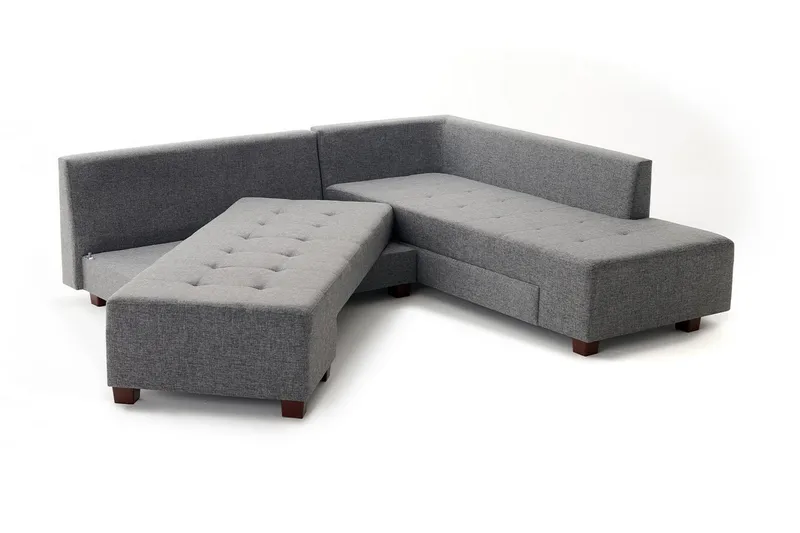 Brunei Hörnbäddsoffa Höger - Grå - Möbler - Soffa - Bäddsoffa