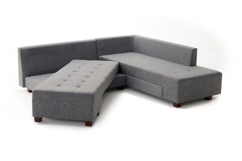 Brunei Hörnbäddsoffa Höger - Grå - Möbler - Soffa - Bäddsoffa