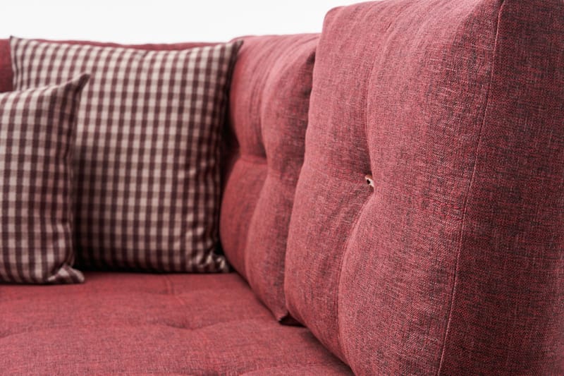 Brunei Hörnbäddsoffa Höger - Röd - Möbler - Soffa - Bäddsoffa