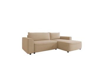 Burketown Bäddsoffa med Divan 3-sits i Sammet