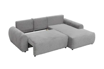 Burman Bäddsoffa med Divan 3-sits i Manchester - Grå - Möbler - Soffa - Bäddsoffa